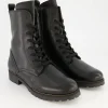 A8404-02 Stiefeletten in Schwarz