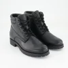 A7638-25 Stiefeletten in Schwarz
