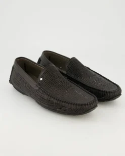 AB0010 Mokassins in Schwarz