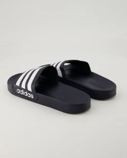 Adilette Shower Pantoletten in Schwarz