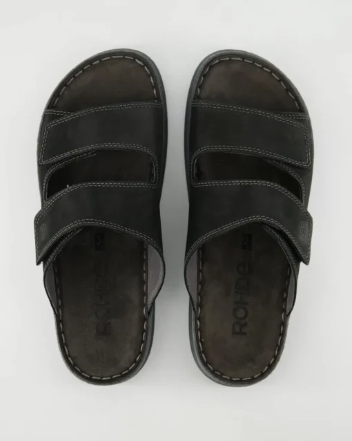 Alassio Hausschuhe in Schwarz