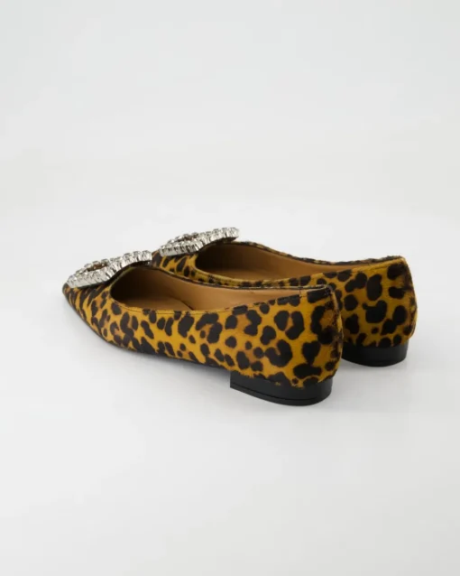 AMAIA Ballerinas in Braun