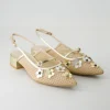 Amisanti Slingpumps in Gold