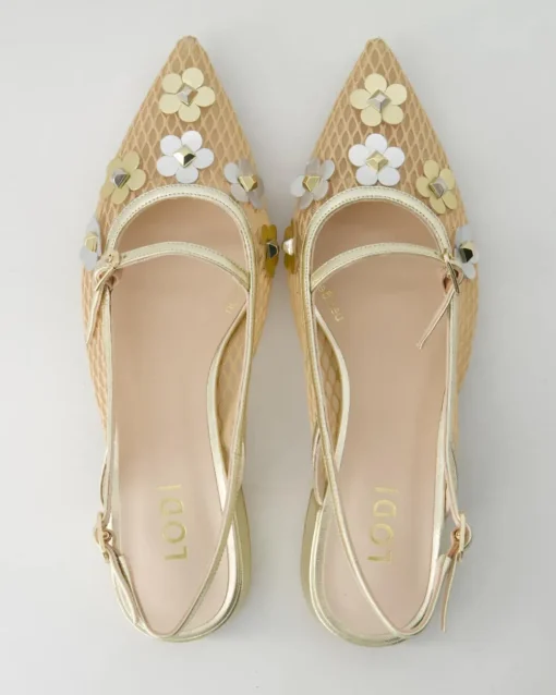 Amisanti Slingpumps in Gold