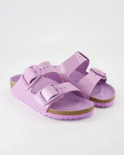 Arizona Big Buckle Pantoletten in Lila