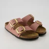 Arizona Big Buckle Pantoletten in Rosa