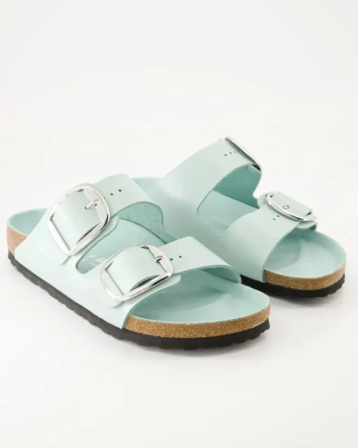 Arizona Big Buckle Pantoletten in Blau
