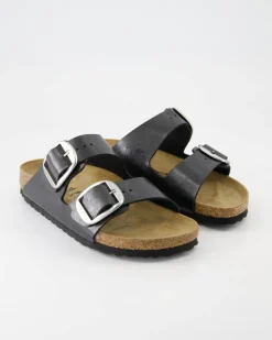 Arizona Big Buckle Pantoletten in Schwarz