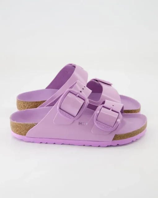 Arizona Big Buckle Pantoletten in Lila