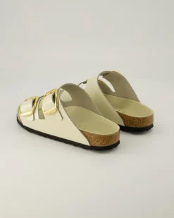 Arizona Big Buckle Pantoletten in Beige