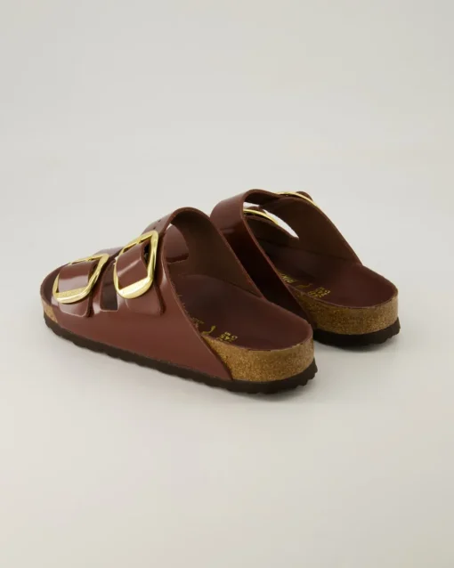 Arizona Big Buckle Pantoletten in Braun