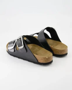 Arizona Big Buckle Pantoletten in Schwarz