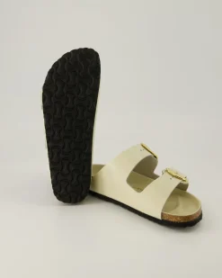 Arizona Big Buckle Pantoletten in Beige