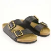 Arizona Bold Gap Pantoletten in Schwarz