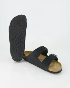 Arizona Pantoletten in Schwarz