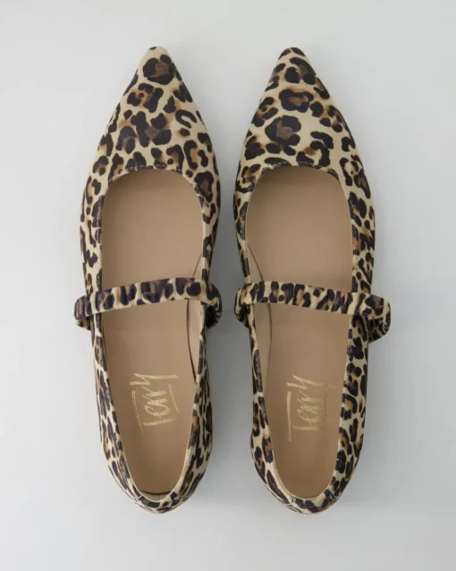 B018 Ballerinas in Beige