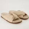 B412 Pantoletten in Beige