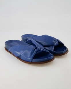 B412 Pantoletten in Blau