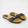 Bahama Pantoletten in Schwarz