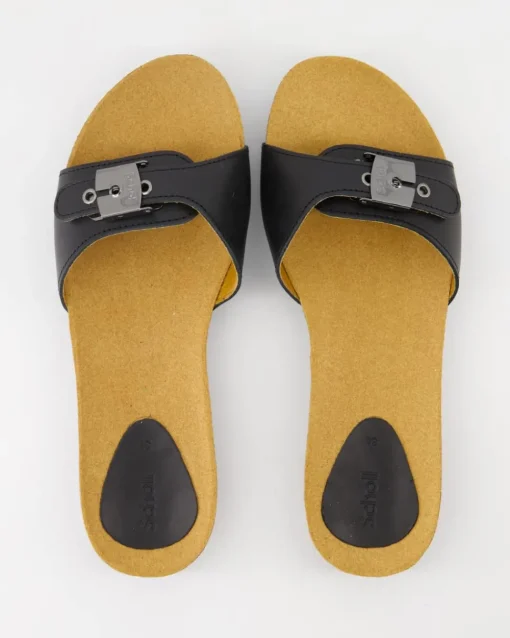 Bahama Pantoletten in Schwarz