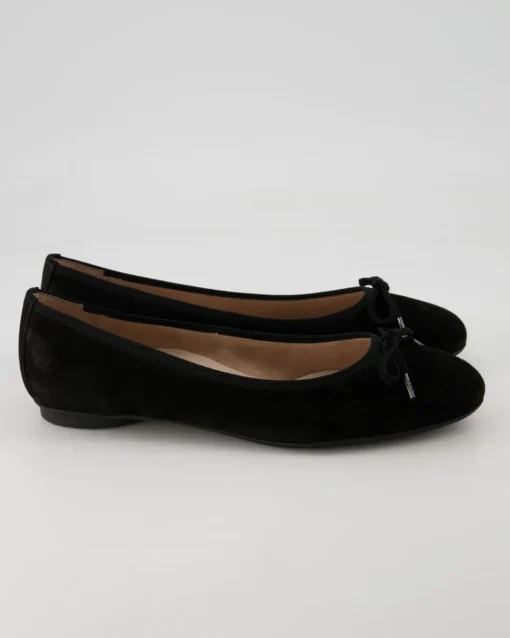 2925-051/2952-053 Ballerinas in Schwarz