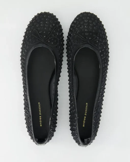 2309-358-1 Ballerinas in Schwarz