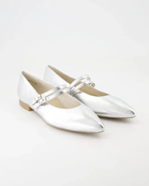 1022-146 Ballerinas in Silber