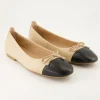 Belle Ballerinas in Beige