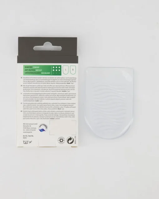 BER MAGIC HEEL 6892 GR.M Einlegesohlen in Transparent