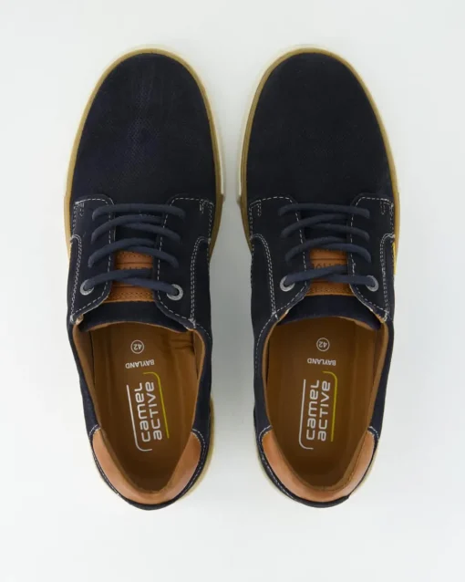 54BLA18 Schnürschuhe in Blau