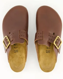 Boston Bold Gap Pantoletten in Braun