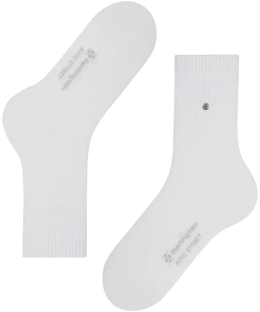 Burlington Bond Street Socken in Weiß