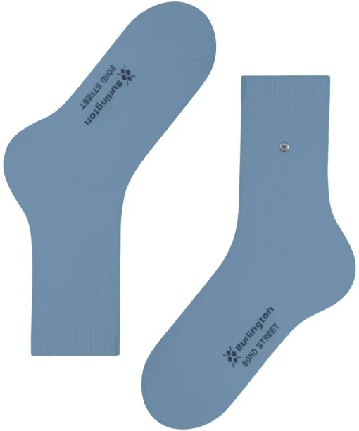 Burlington Bond Street Socken in Blau