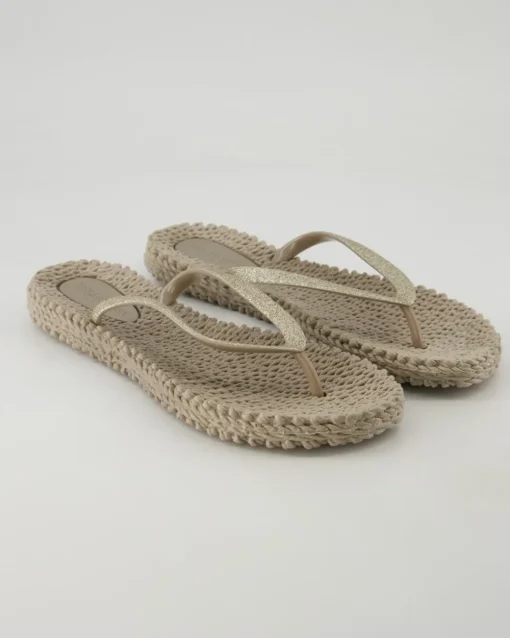 Cheerful 01 Pantoletten in Beige