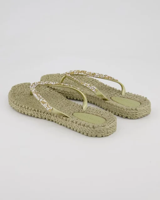 Cheerful03G Pantoletten in Gold