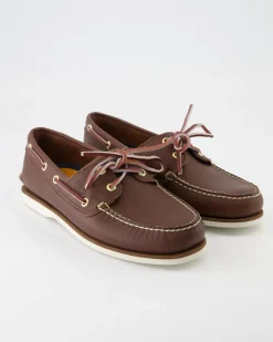 Classic Boat Schnürschuhe in Braun