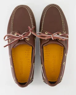 Classic Boat Schnürschuhe in Braun