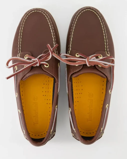 Classic Boat Schnürschuhe in Braun