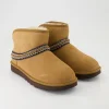 Classic Mini Crescent Winterschuhe in Beige