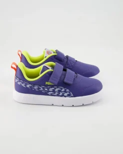 Courtflex V3 Poised 2 Race V Sneaker in Blau