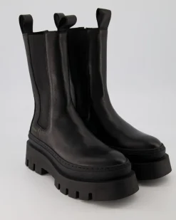 CPH685 Chelsea Boots in Schwarz