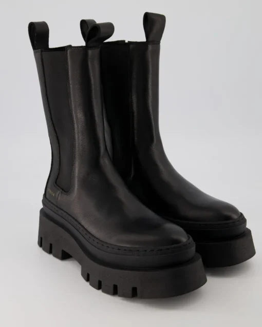 CPH685 Chelsea Boots in Schwarz