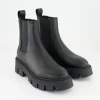 CPH137 Chelsea Boots in Schwarz