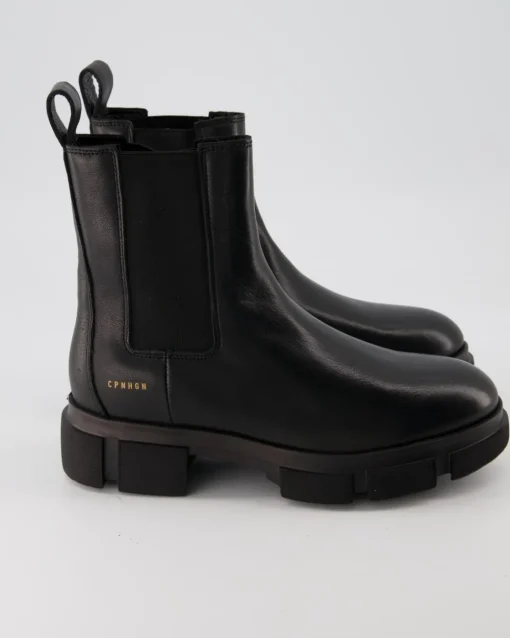 CPH570 Chelsea Boots in Schwarz