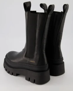CPH685 Chelsea Boots in Schwarz