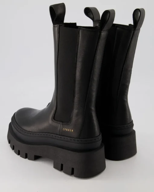 CPH685 Chelsea Boots in Schwarz
