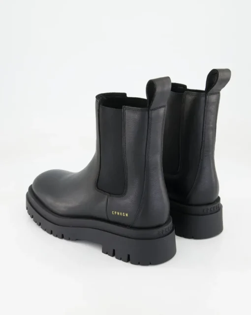 CPH1004 Chelsea Boots in Schwarz