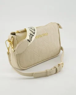 Crossbody Pansy Handtasche in Beige