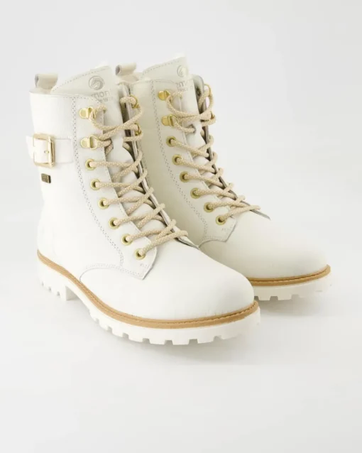 D8475-80 Stiefeletten in Weiß