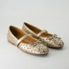 DI5467 Ballerinas in Gold